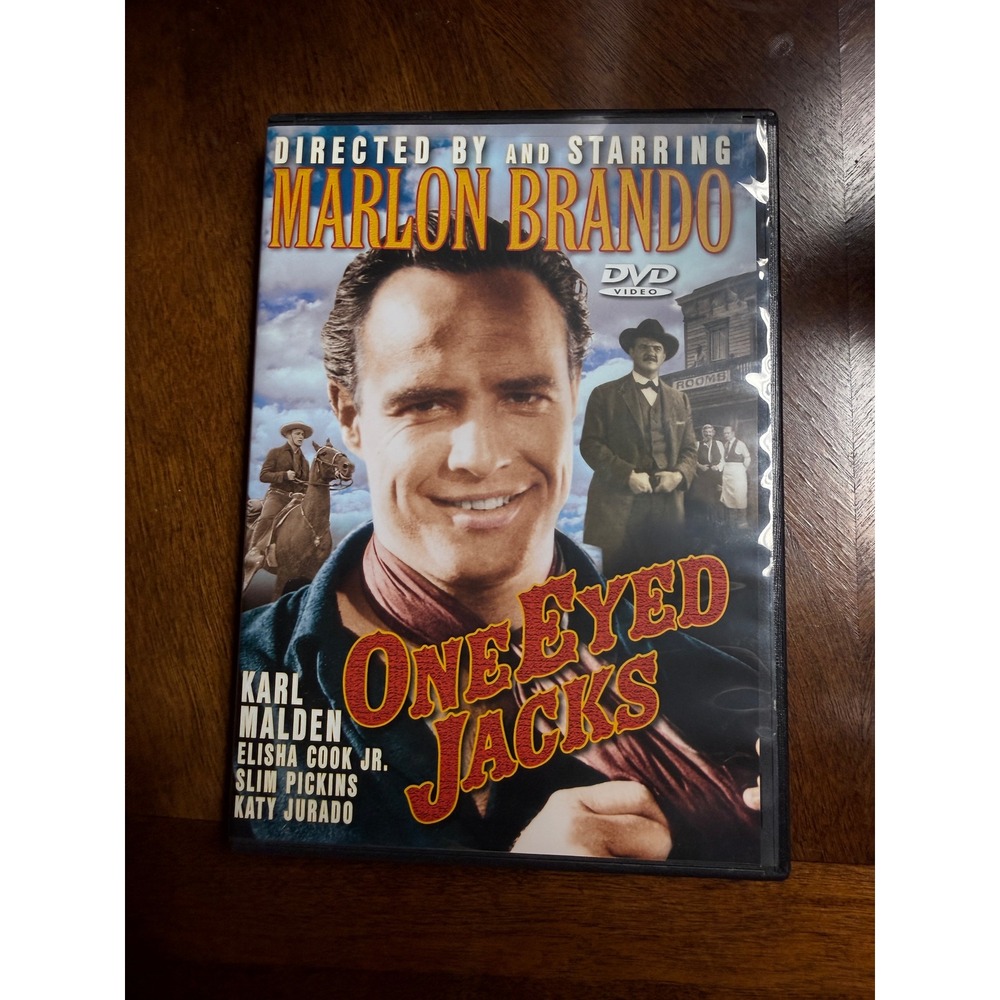 One Eyed Jacks DVD Marlon Brando Karl Malden 1961 Western Alpha Video Classic
